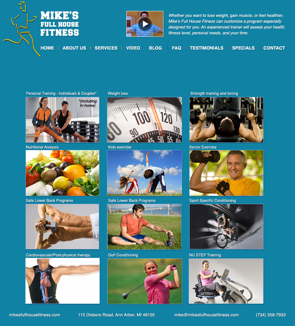 personal training weight loss strenth training toning cardiovascular nutrition kids excercise senior exercis golf conditioning safe lower back programs stretching flesability sport specific conditionin nustep training
